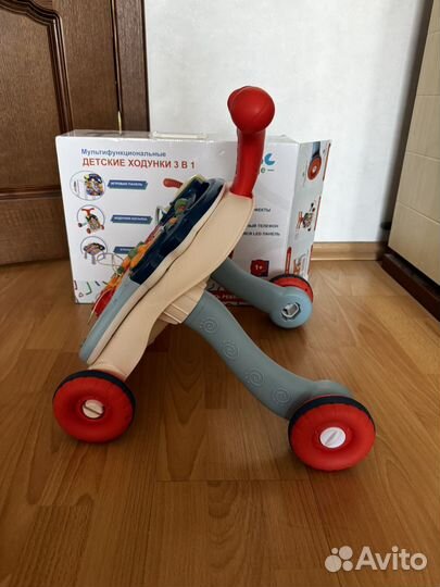 Детские ходунки 3 в1