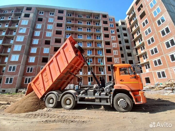 Песок от 1м3 по Волосово и району