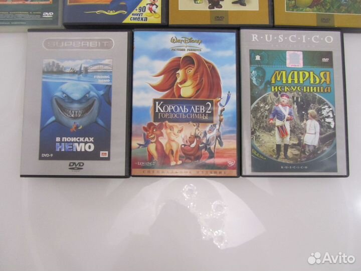 Dvd диски мультфильмы