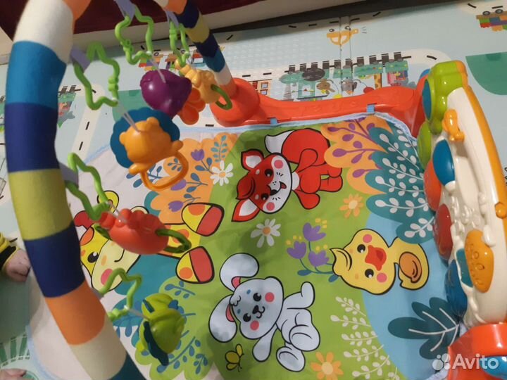 Развивающий коврик музыкальный