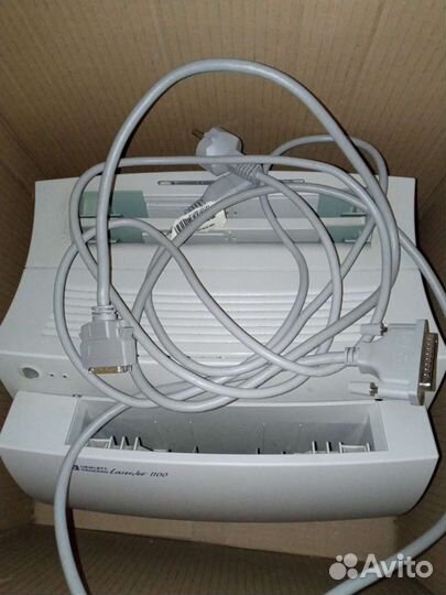 Принтер лазерный HP LaserJet 1100, ч/б, A4