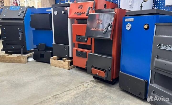 Твердотопливный котел