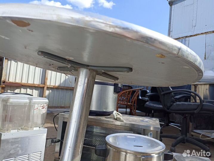 Стол круглый металл диаметр 60, высота 70