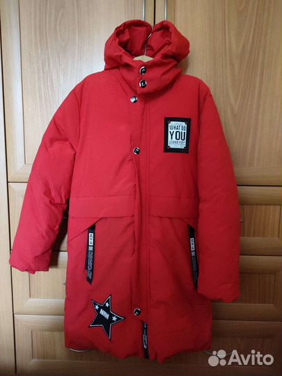 Куртка зима для мальчика/девочки 134