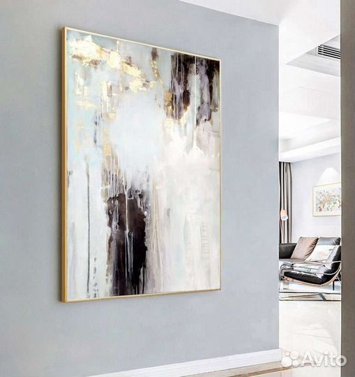 Картина маслом абстракция минимализм
