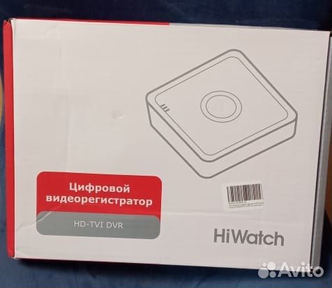 Охранный видеорегистратор на 4 камеры HiWatch DVR