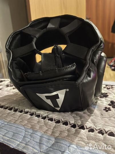 Боксерский шлем с бампером
