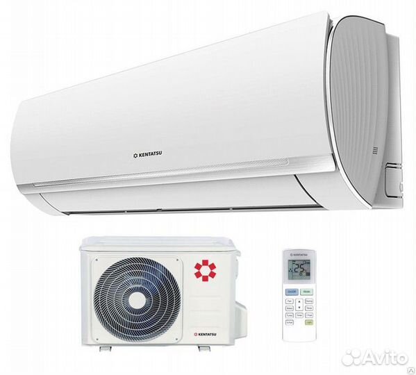 Кондиционеры Kentatsu для помещений 20м² 25м² 35м²