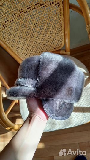 Мужская шапка из нерпы
