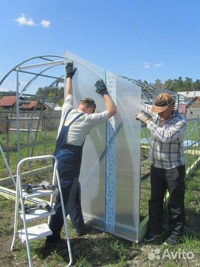 Установка теплиц