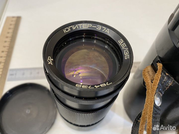 Объектив Юпитер-37А 3,5-135, б/у, СССР