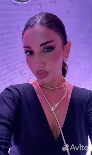 Колье трансформер змея браслет, украшение на шею