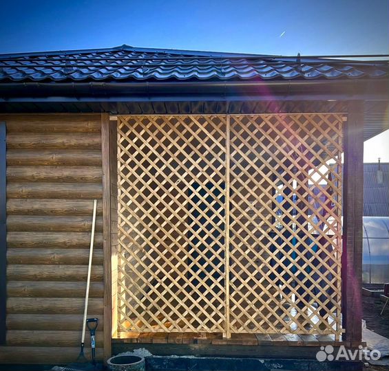 Шпалера деревянная