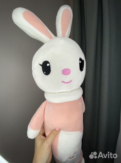 Мягкая игрушка-подушка зайка 65 см