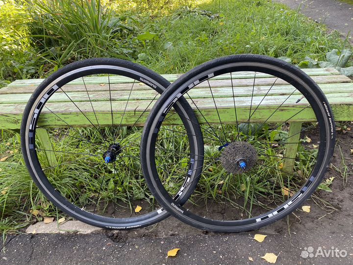 Шоссейные Колёса Shimano R500+покрышки