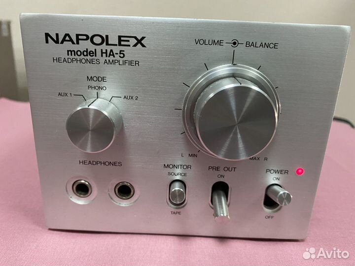 Усилитель-Фонокорректор Napolex HA-5 Made In Japan