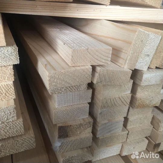 Пиломатериалы. Брусок сухой строганный