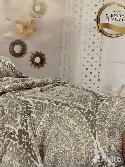 Белье постельное 2сп с европростыней