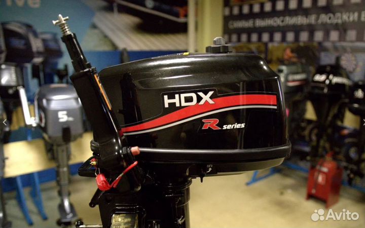 Лодочный мотор HDX 5 лс 2т