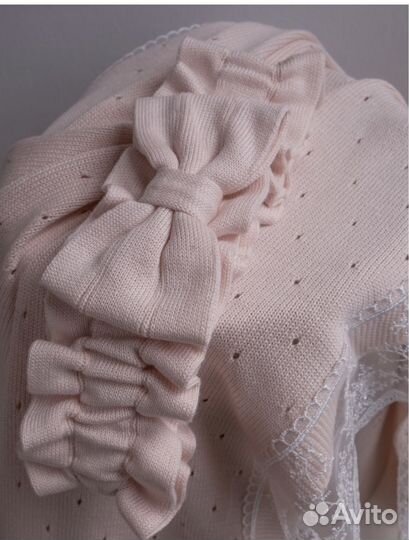 Бант на выписку для новорожденного