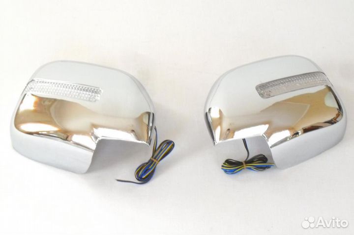 Накладки на зеркала Toyota LC 100 / Ленд Крузер