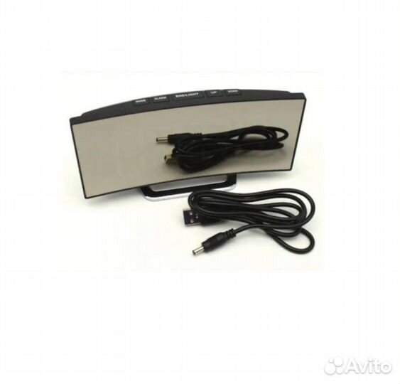 Электронные часы DT-6507 зеркальные, температура