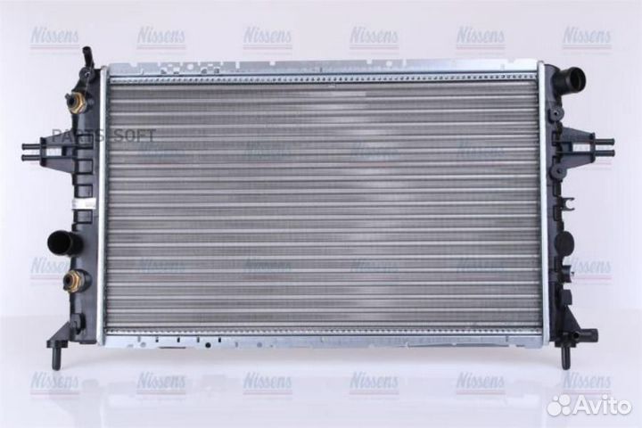 Радиатор охлаждения двс opel astra (1998) 2.0