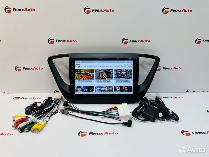 Магнитола Hyundai Solaris 2 Android (2-32 Гб)