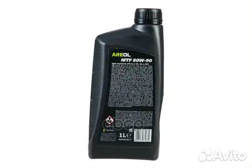 Areol MTF 80W90 (1л) трансмис. минерал. масло для