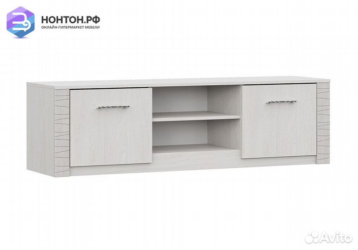 Тумба под тв 1.6 м Вирджиния ясень анкор светлый