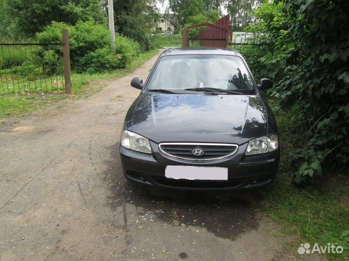 Hyundai Accent 1.5 МТ, 2008, 208 000 км