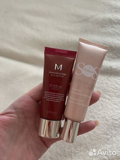 Крем тональный и праймер
