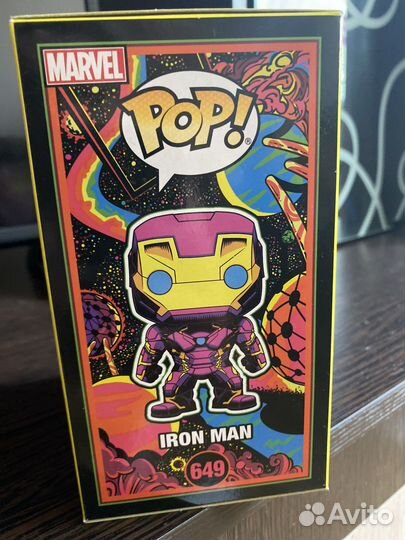 Funko POP Iron Man Black Light #649