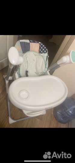 Стул для кормления+Качель geburt TY-838A 2в1