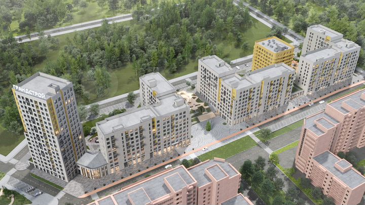 1-к. квартира, 43,8 м², 9/19 эт.
