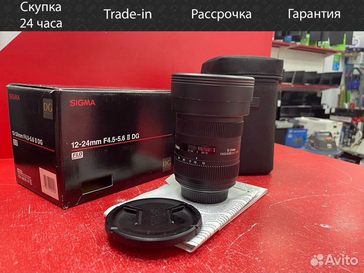 Объектив Sigma AF 12-24mm F4.5-5.6 DG HSM