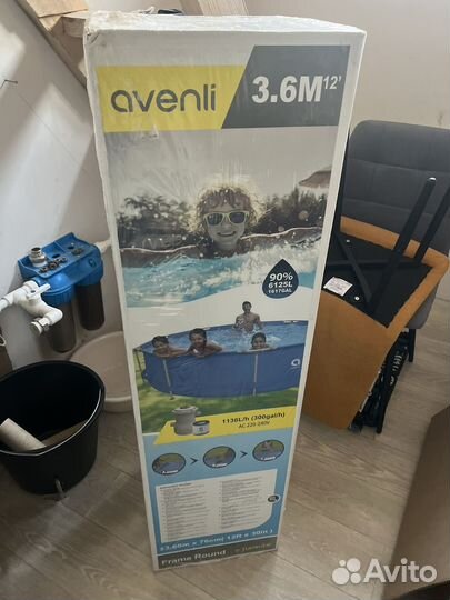 Каркасный бассейн новый