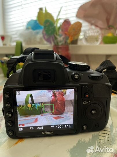 Зеркальный фотоаппарат nikon d3100