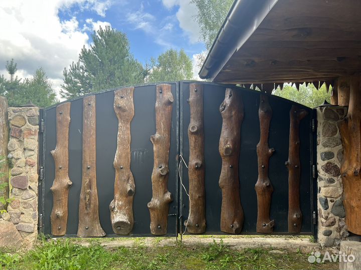 Ворота кованые б/у
