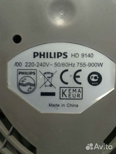 Пароварка philips