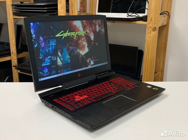 Игр. 17.3 HP Omen i7/GTX 1050ti 4gb/16gb/SSD+1tb