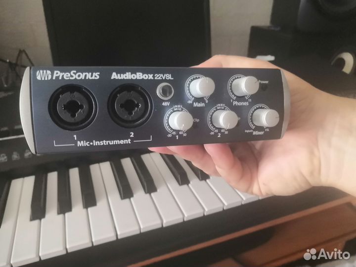 Проф зв карта Presonus Audiobox 22vsl,отл, канада