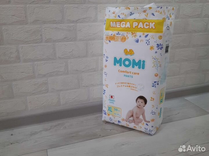 Подгузники трусики momi xl