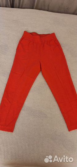 Льняные брюки летние