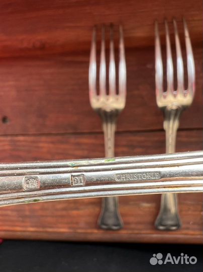 Вилки christofle антикарные
