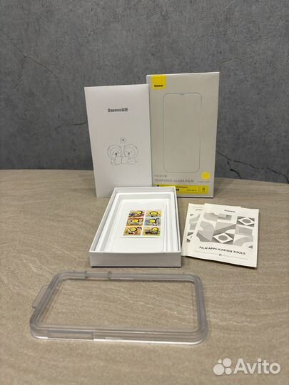 Стекло Baseus (iPhone 12 Pro Max, 13, 13 Pro, 14)