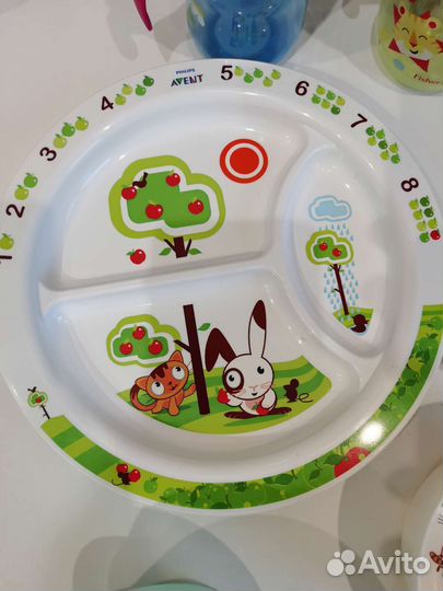 Детская посуда avent