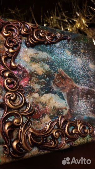 Шкатулка Новый год Старый Новый год