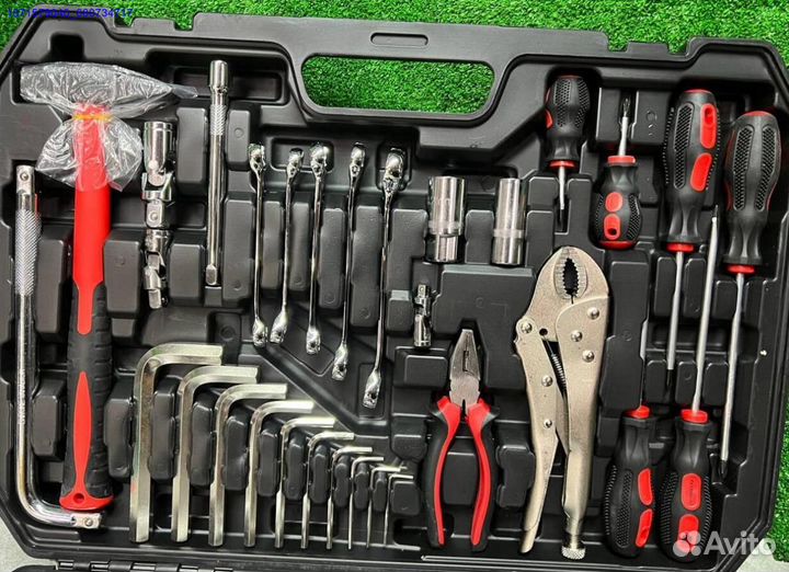 Набор инструментов 150 предметов с молотком (Арт.73229)