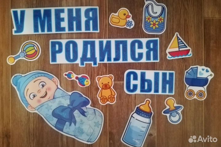 Магниты на машину Встреча с роддома